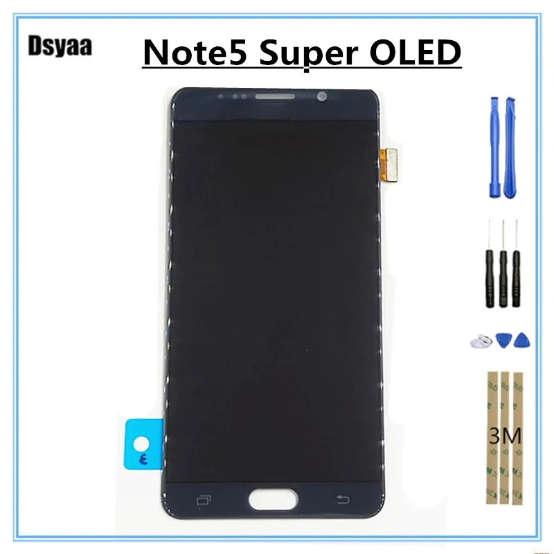 

5.7 Inch Super AMOLED for Samsung Note5 Note 5 N920 N920F LCD Display Touch Screen Digitizer Assembly