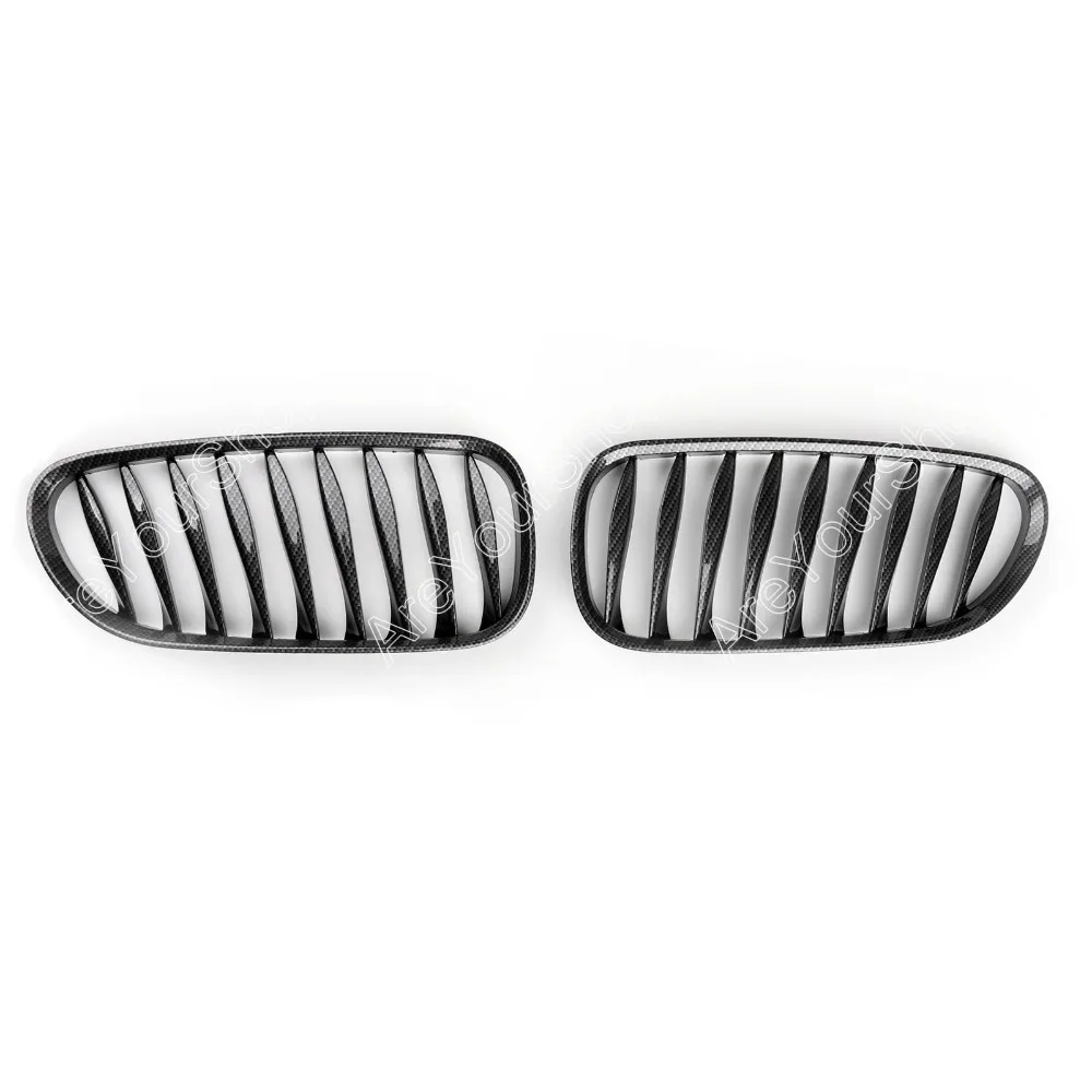 Sale For BMW E85 E86 Z4 Coupe Convertible 2003 2008 Carbon Look Sporty Style Front Grille