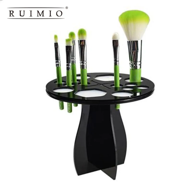 Buy New Practical Cross Cosmetic Makeup Brushes Holder Stand Rack Tree Dry