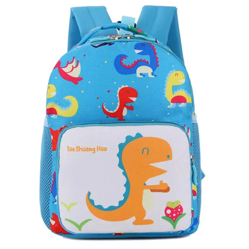 

Dinosaur Pattern Schoolbag Primary School Kindergarten Cartoon Backpack Bay Anti-lost Backpack Gift Animal Pattern Cute Shoulder