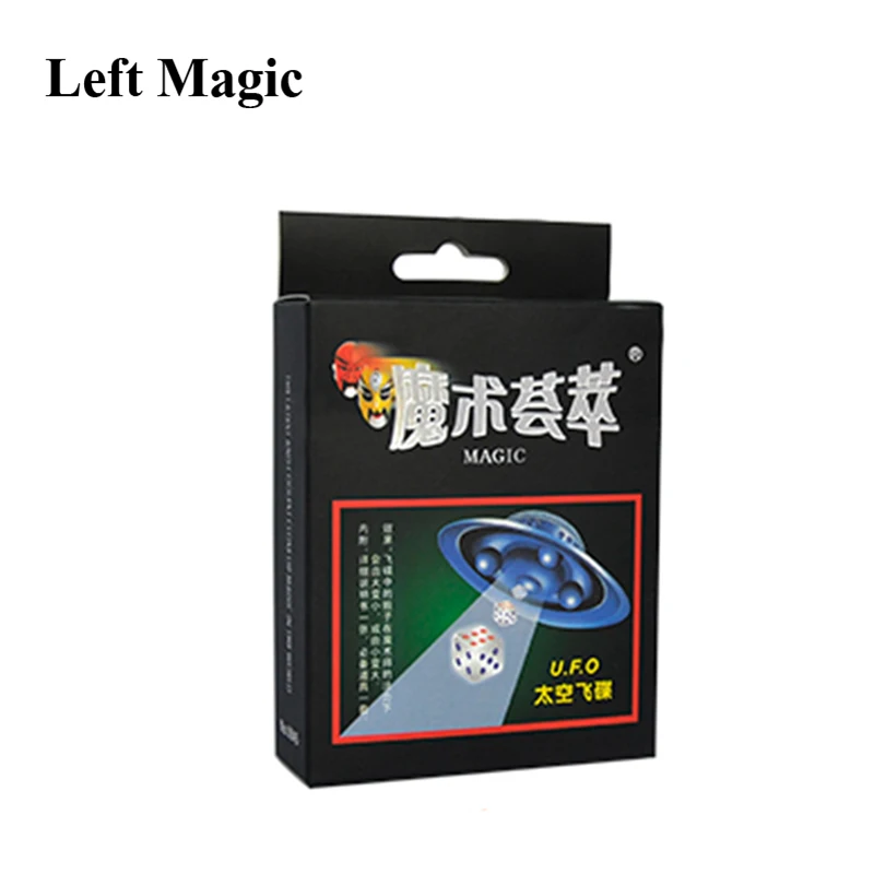 

Magic UFO Dice Puzzle Kid Toy Educational Toy Air Space Flying Floating Magic Tricks Magic Props Easy to do Magic Toys