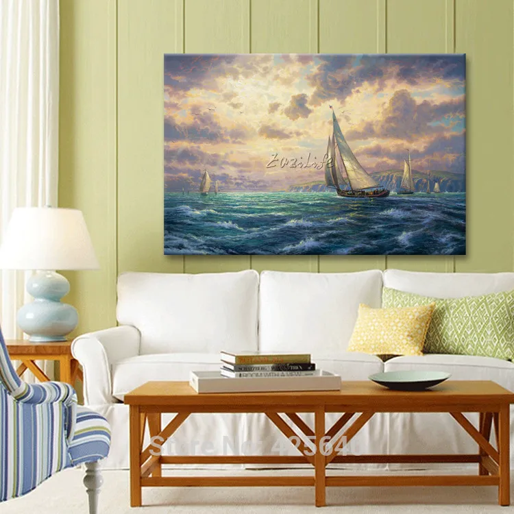 Buy Framed Thomas Kinkade Oil Paintings New Horizons