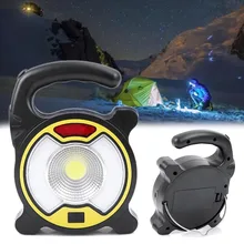 15 Вт COB светодиодный Proiettore portlanterlanterna Esterna Impermeabile-Mode Di Emergenza Lampada del Riflettore per accia pesca XNC