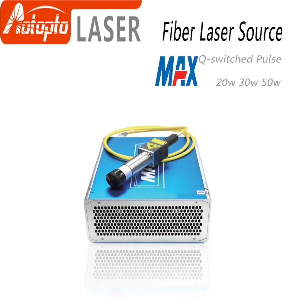 

MAX 20W30W50W Q-switched Pulse Fiber Laser Series GQM 1064nm High Quality Laser Marking Machine DIY PART