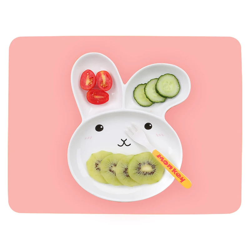 

Silicone Placemats for Kids and Babies, Dining, Restaurants and more (40X30cm)