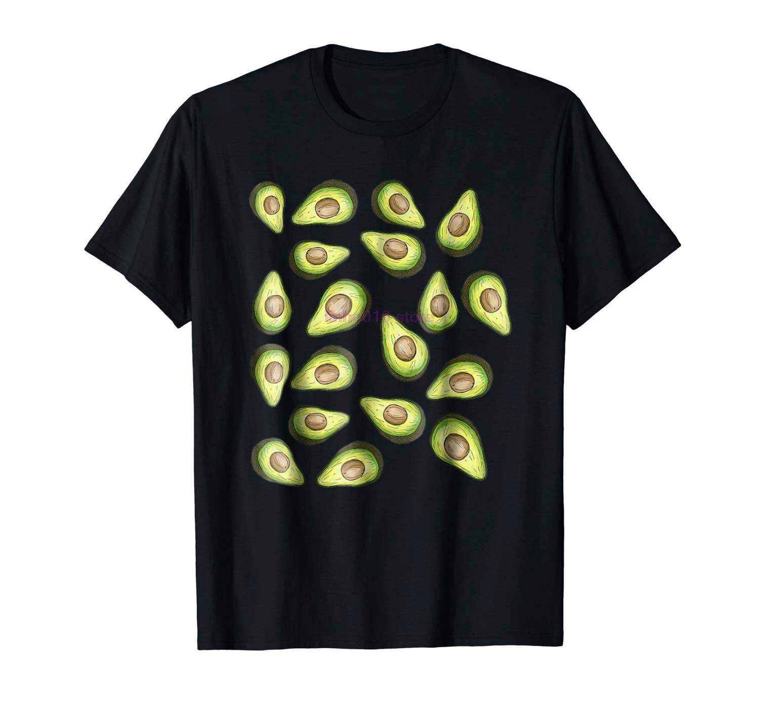 Брендовая мужская рубашка авокадо узор Holy Guacamole маскарадная футболка | Мужская