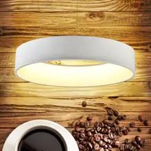LED Bar Luces pendientes de Comedor de Anular 18 “/24” 24 W/36 W ronda Post Moderna Lámpara de La Cocina sala de Estudio Lámparas de techo Lampen