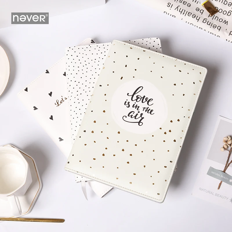 Never Fashion Polkadot A5 блокнот пустая бумага Bullet Journal Sketchbook дневник офисный бизнес