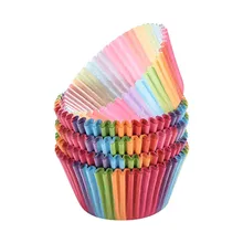 Горячая чашка форма для кексов 100 шт Торт лайнер бумажная формочка для выпечки Луна бумажная коробка Кексы инструмент декоратор лучший подарок