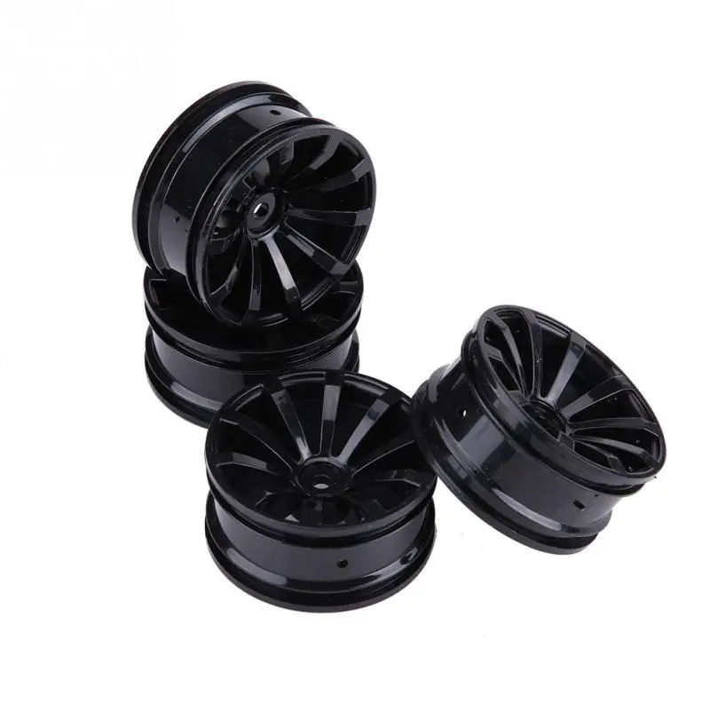 4Pcs/Set Plastic 1/10 RC Car Hubs Tire Hubs 4 Colors Wheel Rims For HSP