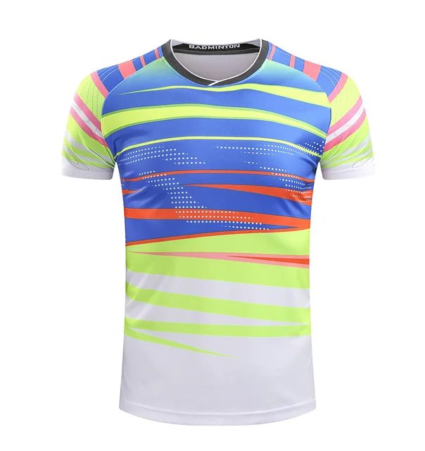 Free Printing Name CHINA Badminton shirt Men/Women , Badminton tshirt