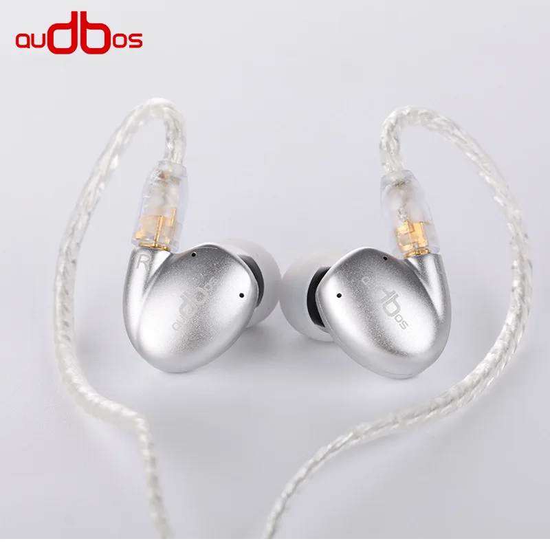 Наушники AUDBOS DB04 2BA + 2DD Hybrid In Ear сбалансированные наушники с динамическим приводом 4