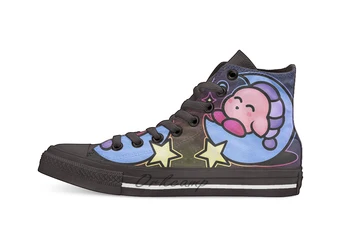 

Kirby Sleep Casual High Top Canvas shoes sneakers For Drop shipping