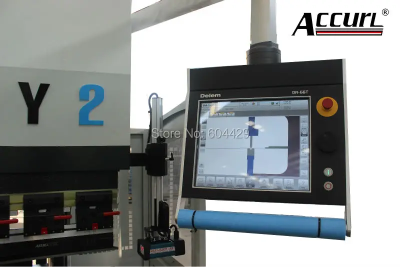 Китай 100 т 3200 ЧПУ тормоз Пресс 4 оси для delem da66t с Y1 Y2 х r оси|brake press|press brake cncpress china |