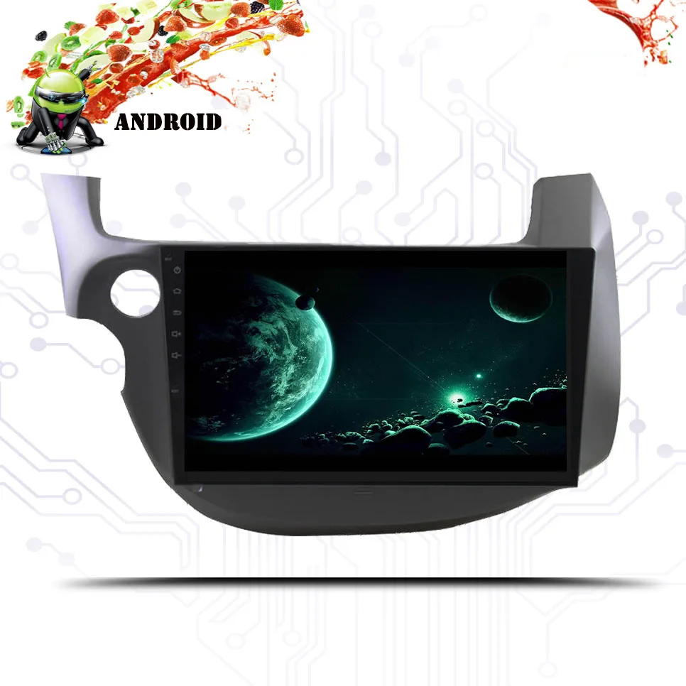 Top IPS 2 din Android 9.1 Head unit Car DVD CD PC player dvd GPS Navigation For Honda FIT JAZZ 2008-2013 car PC Stereo Radio System 4