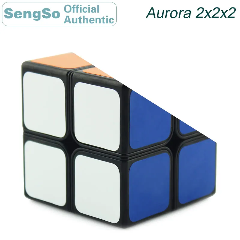

ShengShou Aurora 2x2x2 Magic Cube 2x2 Cubo Magico Professional Neo Speed Cube Puzzle Antistress Toys For Children