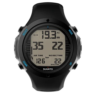 SUUNTO D6I NOVO ныряющий компьютер с USB - Цвет: Black