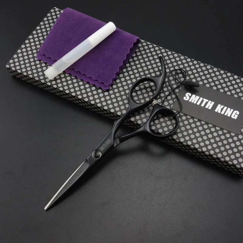

SMITH KING Professional Hair dressing scissors 5 inch Cutting scissors Barber shears+kits Y210