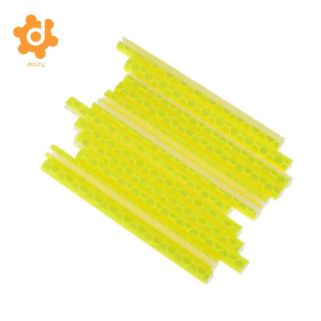12pcs Bike Spoke Rod Wheel Reflector Reflective ABS Safety Tube Cooler with reflective spokes for all kinds of bicycles