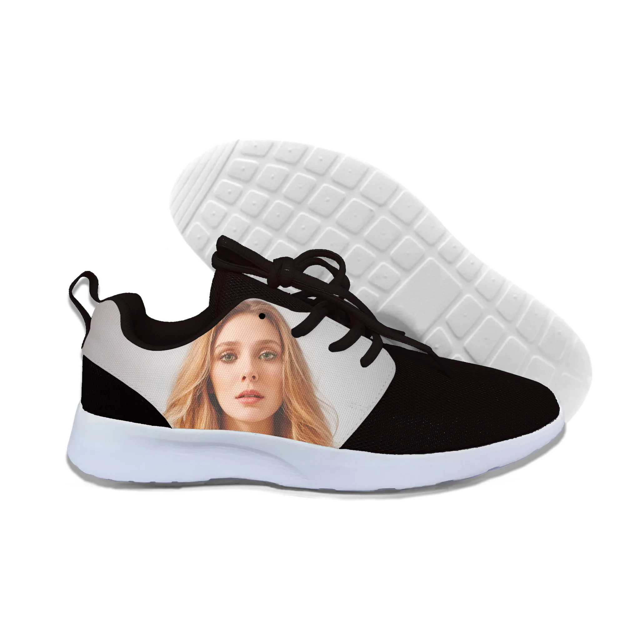 

2019 hot fashion Elizabeth Olsen 3D casual shoes for men/women high quality Harajuku 3D printing Elizabeth Olsen Sneakers