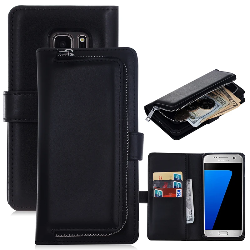 bilder für OneMinus Multifunktions Brieftasche Ledertasche Für Samsung Galaxy S7 S7 rand S5 Reißverschluss Handtasche Pouch Dame Handtasche Für S6 Note7 bilder für OneMinus Multifunktions Brieftasche Ledertasche Für Samsung Galaxy S7 S7 rand S5 Reißverschluss Handtasche Pouch Dame Handtasche Für S6 Note7