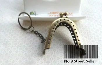 

3pcs Track Ship + 20pcs/lot DIY Mini 5cm Cute U Shape Metal Purse Frame Handle for Bag Sewing Craft Tailor Sewer