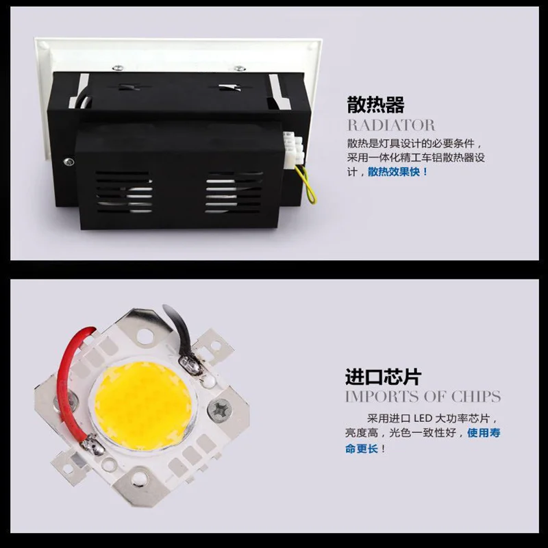 10W 20W 30W LED Downlight Surface 