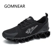 Gomnead мужские черные кроссовки дышащие удобные сетчатые кроссовки для бега легкие прогулочные беговые кроссовки спортивные
