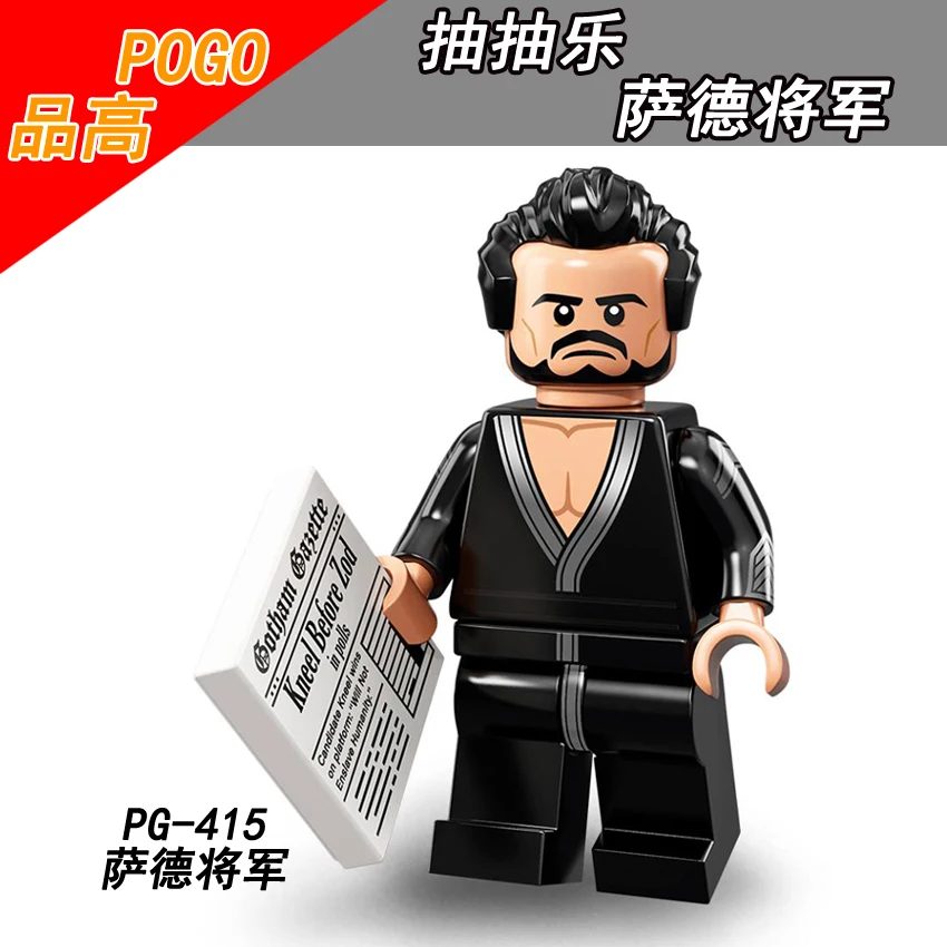 

Super villain GeneralZod Legoing Marvel DC Super Heroes Series Action Model Legoing Figures Superman Movie Blocks Toys Children
