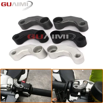 

Motorcycle Aluminum Mirrors Relocation Extension Adapter Kit For BMW F650GS F700GS F800GS/R HP2-Megamoto K1200R K1300R S1000XR/R