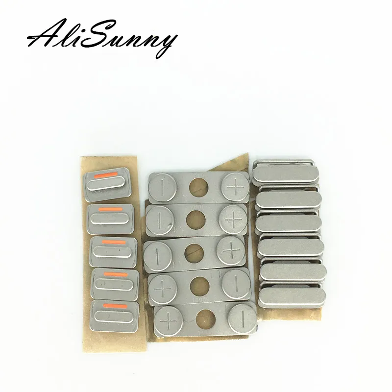 

AliSunny 10set Power + Volume + Mute Button for iPhone 4S Side Button Sets 3 in 1 Replacement Parts