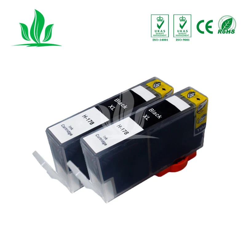 2BK X совместимый чернильный картридж для hp 178 XL Photosmart B109 B110 B210 C309 | Компьютеры и офис