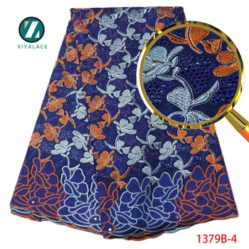 

Latest African Swiss Voile Lace Fabric High Quality Cotton Guipure Lace Fabric Nigerian Voile Lace For African Women PGC1379b-2