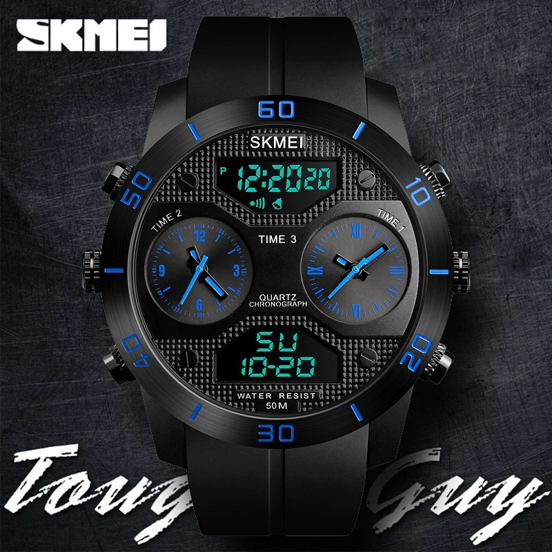 large print digital watch