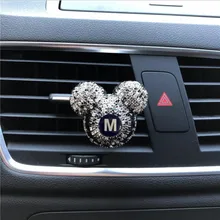На заказ буквы автомобиля духи черный бриллиант автомобильный Кондиционер воздуха выход клип автомобильный освежитель воздуха женские духи автомобильные аксессуары