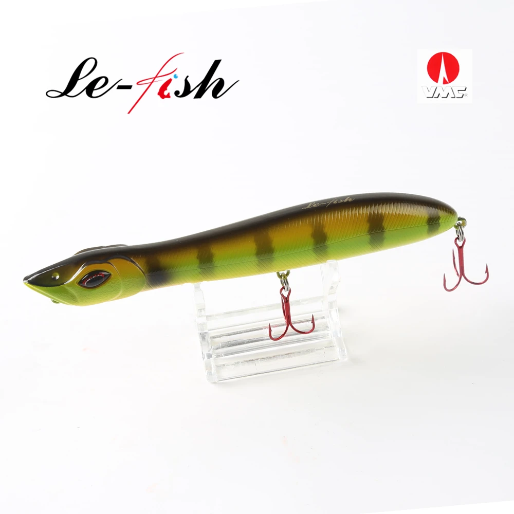 لو-الأسماك الأفعى رئيس 140 مللي متر/25g الصيد إغراء العائمة Crankbait البحر باس بايك إغراء قلم رصاص الطعم توبواتر بوبر مع VMC السنانير لو-الأسماك الأفعى رئيس 140 مللي متر/25g الصيد إغراء العائمة Crankbait البحر باس بايك إغراء قلم رصاص الطعم توبواتر بوبر مع VMC السنانير
