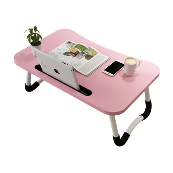 

Bed small table home foldable lazy student dormitory bedroom learning to do table simple laptop table