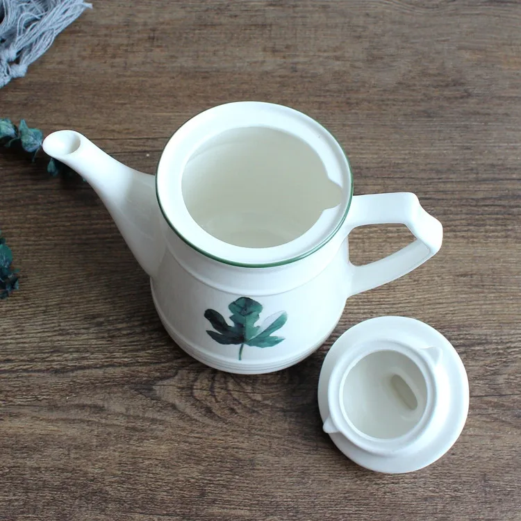 Ceramic Kitchen Containers Seasoning Storage Box Pot Oil Vinegar Soy Sauce Storage Container