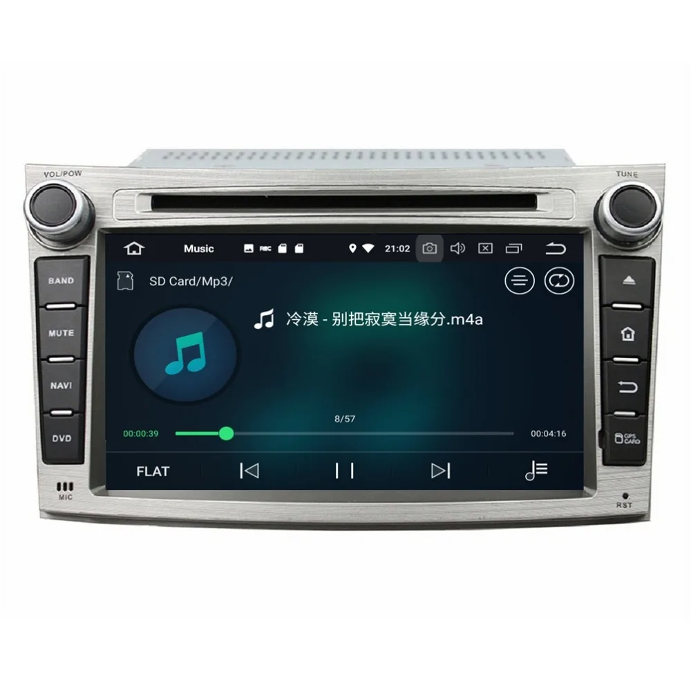 Cheap 4GB RAM Octa Core Android 8.0 Car Radio DVD Player for Subaru Outback Legacy 2009 2010 2011 2012 GPS Bluetooth WIFI USB 32GB ROM 6