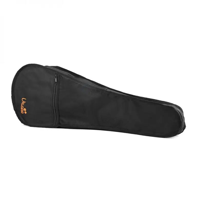 Гавайская гитара 23 дюймов Портативный сумка черный Гавайская гитара для гитары мягкий чехол Водонепроницаемый рюкзак сумка