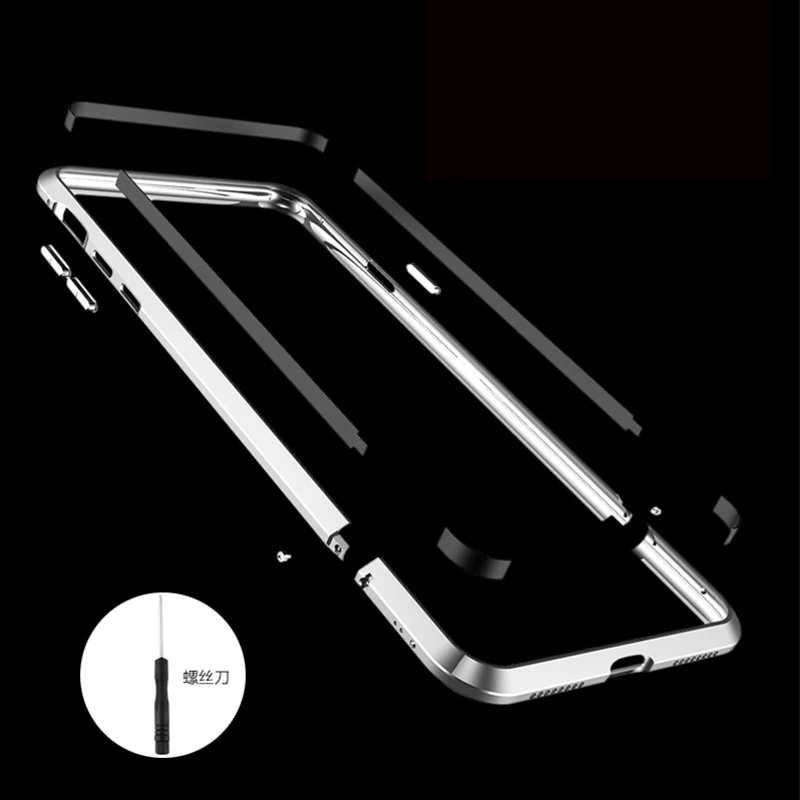Роскошный бренд BOBYT Алюминиевый металлический бампер для iPhone XS Max X противоударный защитный чехол с металлической кнопкой