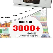 Ретро игровая консоль 64 бит портативные игровые мини-плееры Встроенный 3000 для GBA классические игры лучший подарок для детей