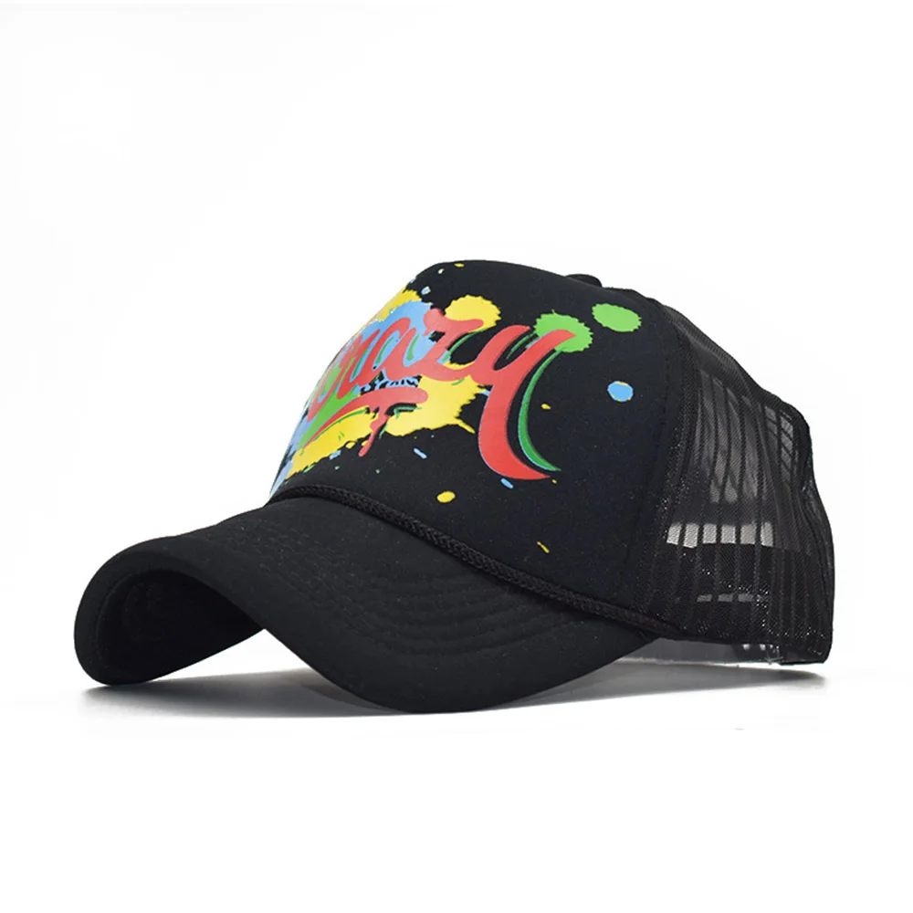 Mesh Cap 4 FS 5 панель кепки Pegasus 3D печать животных Бейсбол s папа головные уборы для мужчин и женщин с заклепками уличная хип хоп Солнцезащитная бейсболка - Цвет: Mesh Cap 4