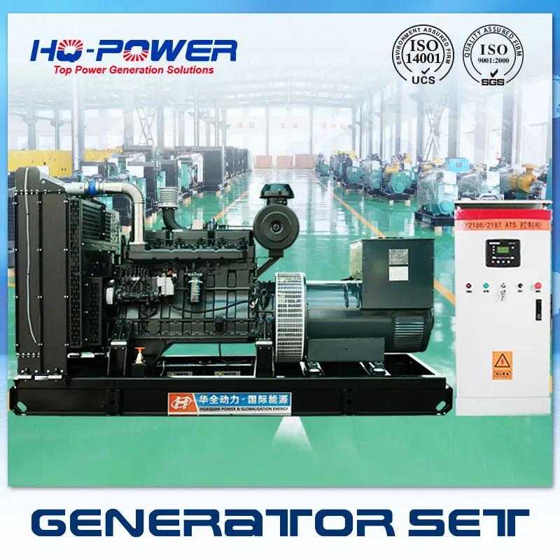 chinese oem manufacturer 375 kva power diesel generator fuel less