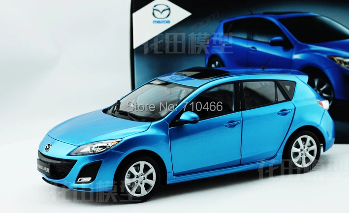 1/18 New MAZDA 3 2014 Star Gallop Hatchback Diecast Model Car Mini Model Car Kits Limitied Edition Difficult to Find