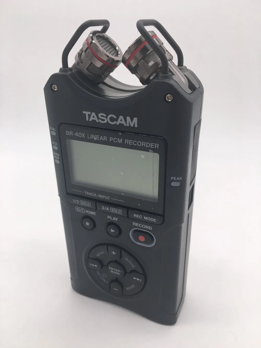 TASCAM DR-40X Универсальный четыре дорожки цифровой аудио рекордер ручка интервью рекордер usb-микрофон WAV/BWF линейный PCM рекордер