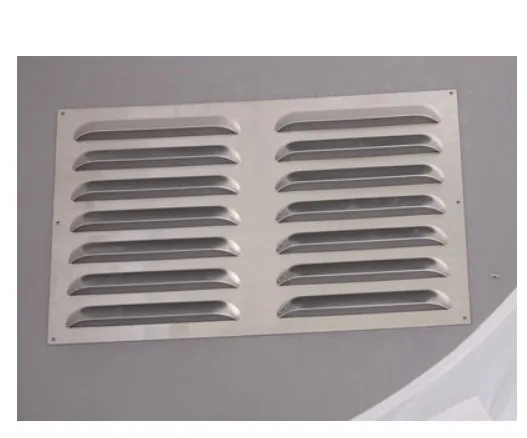 Aluminum Air Vent Ventilator Grille Undereave Under eave Louvers Stainless steel Copper Rain