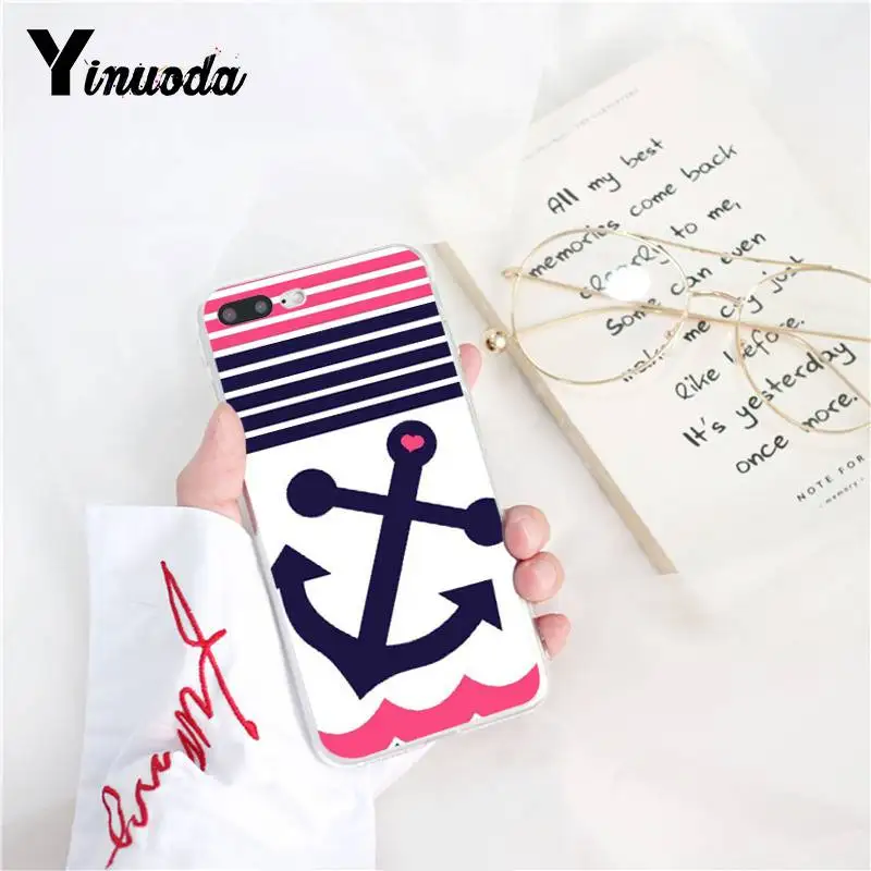 Retro Nautical Anchor Wood Boat Sea