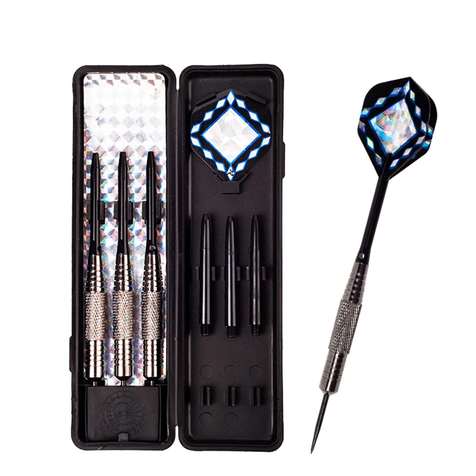 6Pcs Soft Darts 21g Professional Steel Brass Darts Rotating Drum Accessories For Indoor And Outdoor Activities