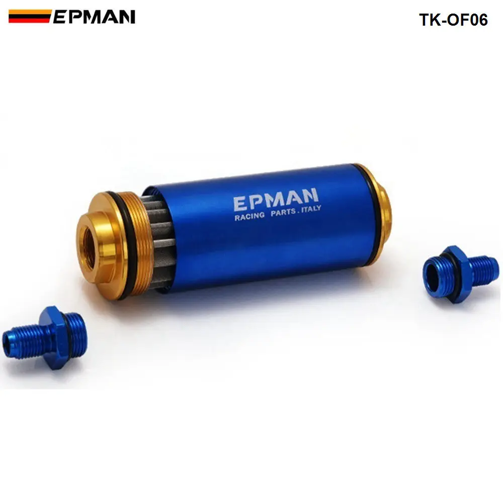 tk fuel filter wiring library Diesel Fuel Filters racing ready inline fuel filter an6 blue with 100 micron element tk of06 in fuel